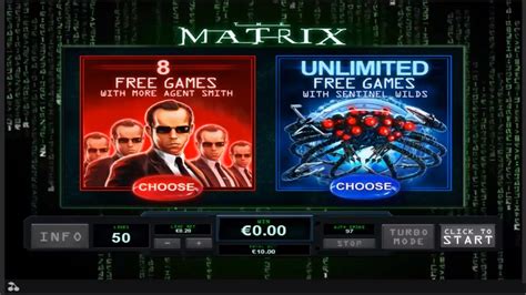 matrix slot game